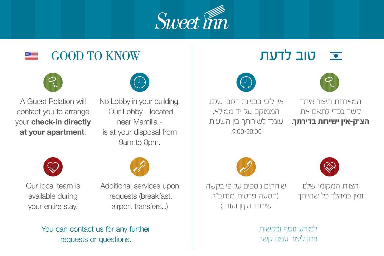 Sweet Inn - Smats Street Jerusalem Exterior photo